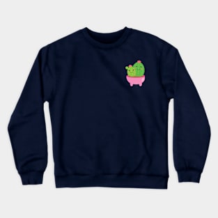 cute cactus Crewneck Sweatshirt